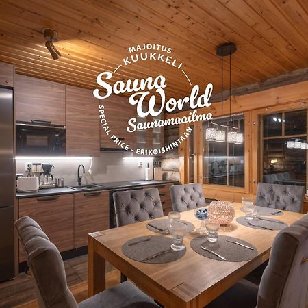 Kuukkeli Log Houses Villa Aurora "Pupula" 사리셀카 외부 사진