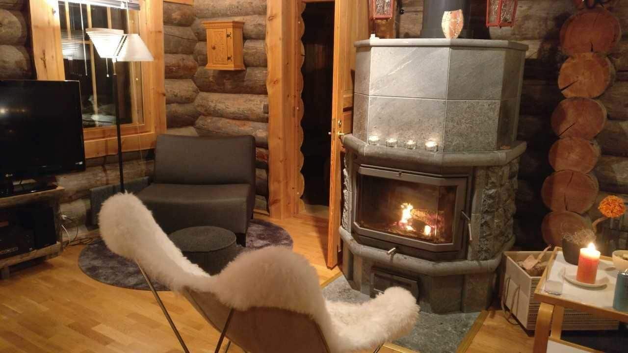 Kuukkeli Log Houses Villa Aurora "Pupula" 사리셀카 외부 사진