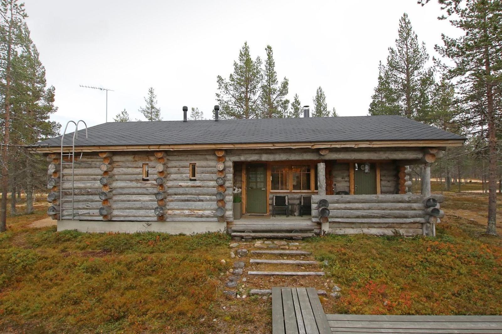 Kuukkeli Log Houses Villa Aurora "Pupula" 사리셀카 외부 사진