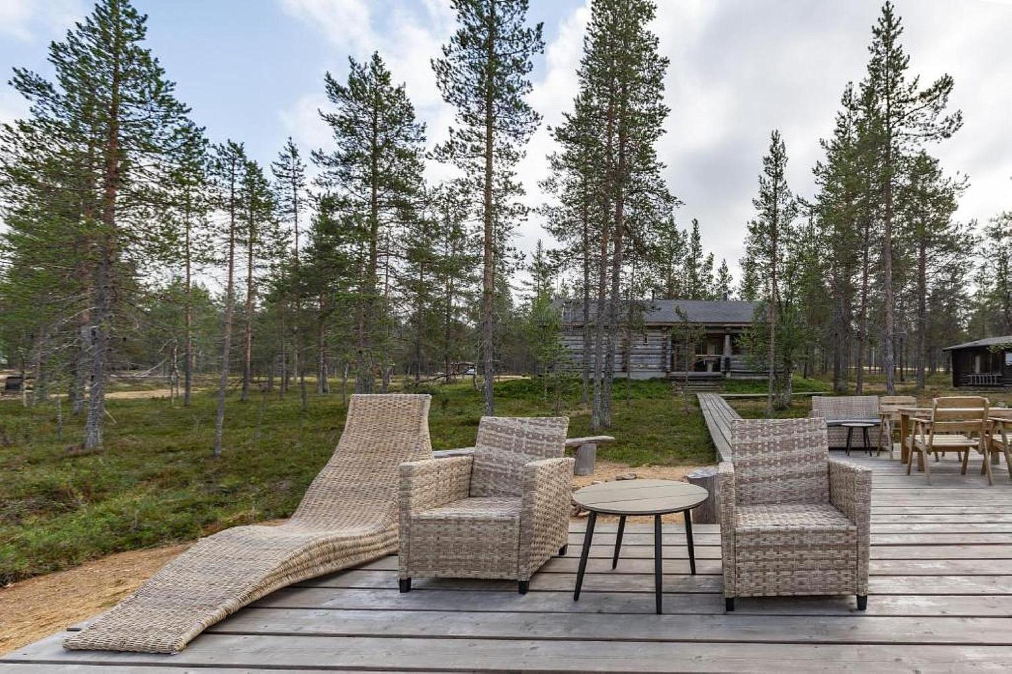 Kuukkeli Log Houses Villa Aurora "Pupula" 사리셀카 외부 사진